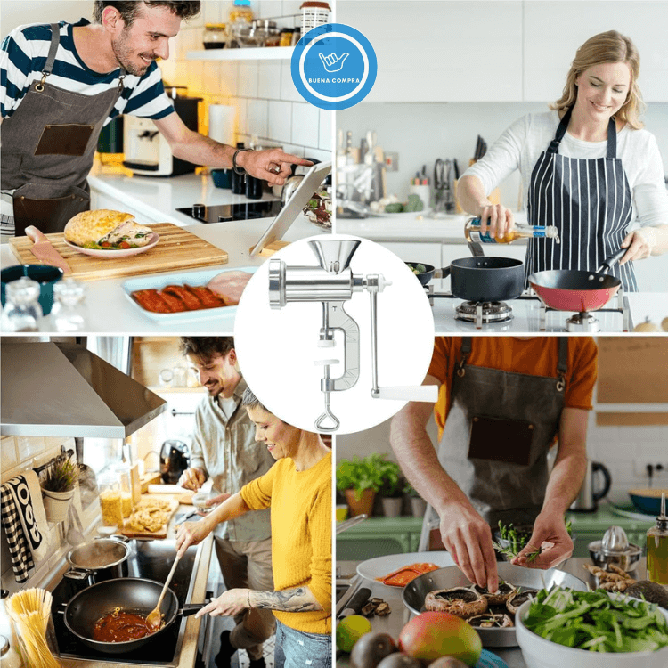 EcoMolino - Moledora Manual Multifuncional - Controla lo que Comes y Cuida tu Bolsillo