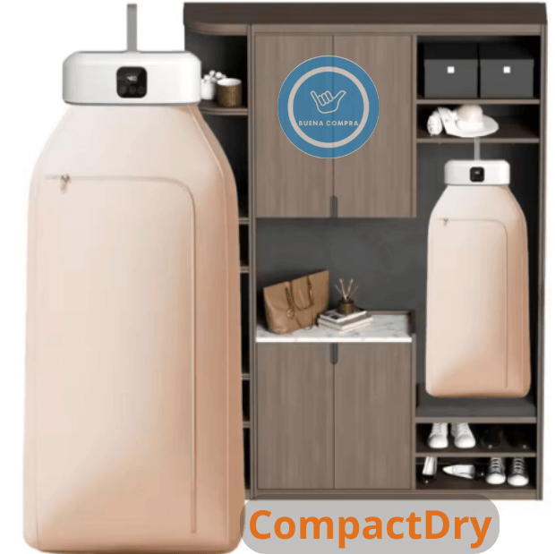 CompactDry – Secadora Portátil Plegable – Ahorra Espacio y Evita la Humedad sin Importar el Clima - 45% OFF