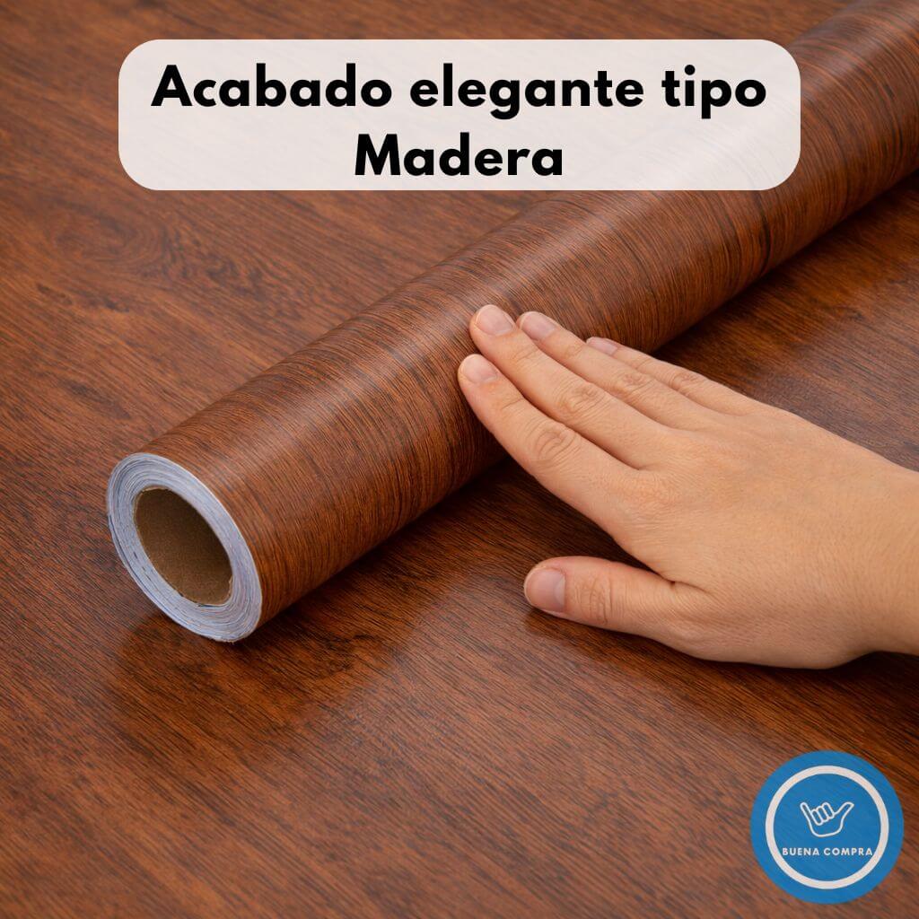 DecoWood Premium - vinilo adhesivo de madera 10 mts - Dale un Nuevo Look a tus Muebles sin Remodelar