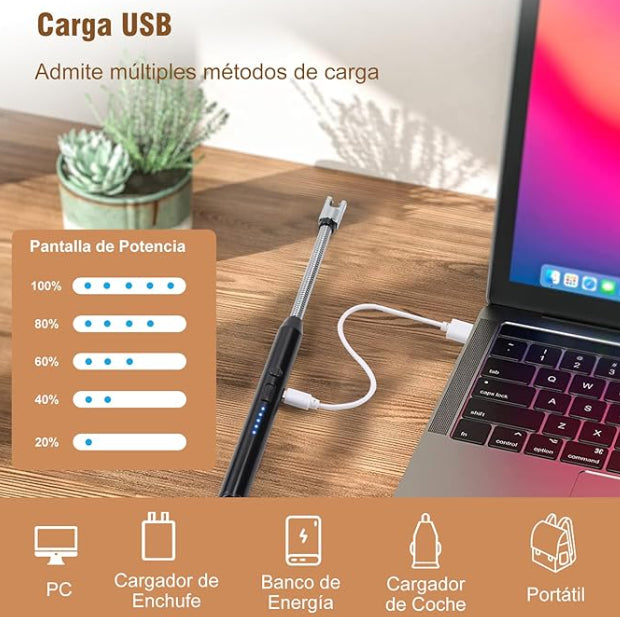 Encendedor Eléctrico Recargable USB
