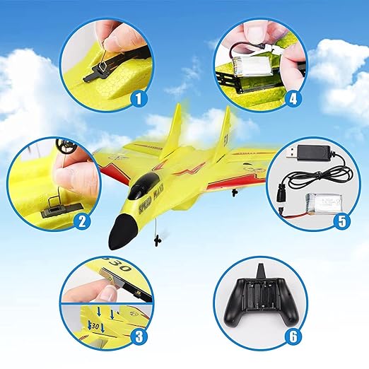 ¿No sabes que regalo Genial dar esta Navidad? ¡Avión a control remoto ANTIGOLPES!