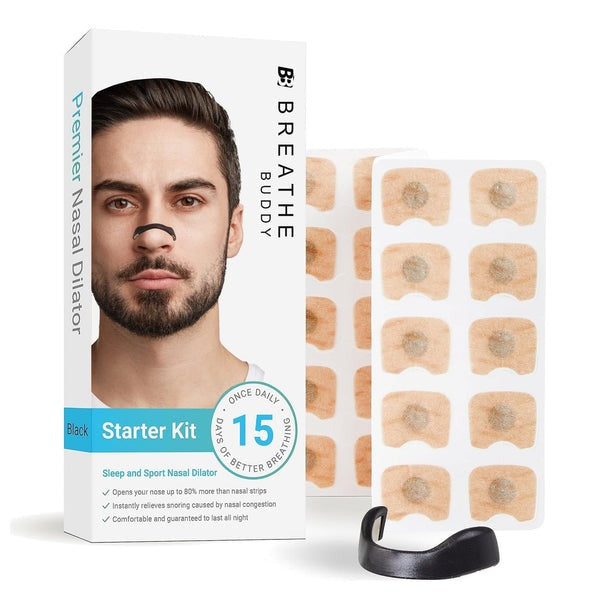 BreathMax - Expansor Nasal Magnético Reutilizable - Reduce Ronquidos y Mejora tu Rendimiento desde la Primera Noche