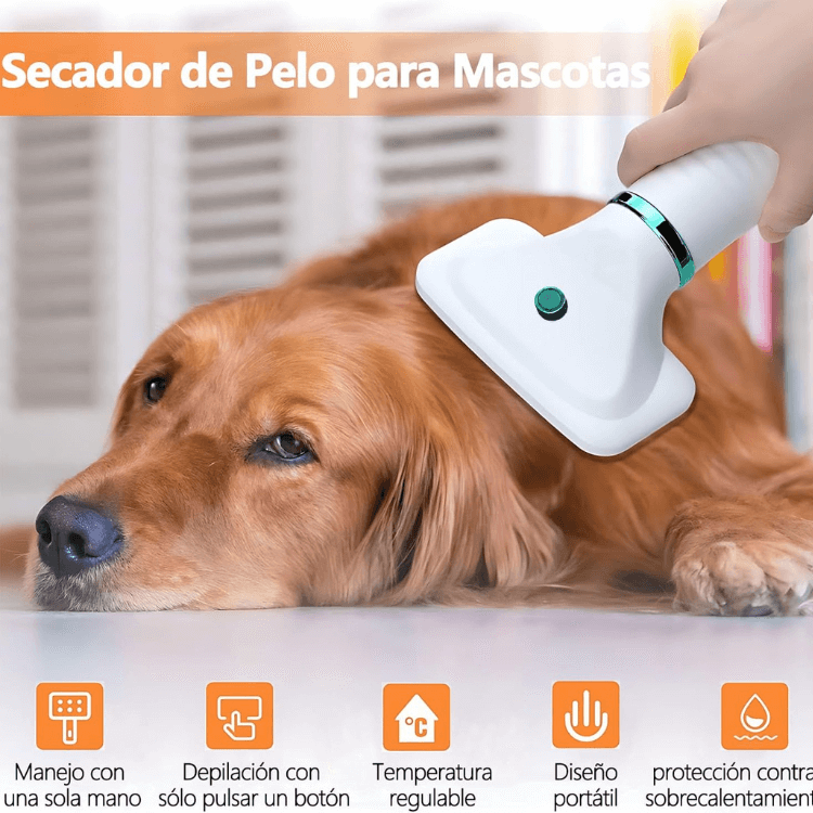PeluPet 2en1 – Aseo Completo para Mascotas – Deja Su Pelaje Suave sin Llantos ni Peleas