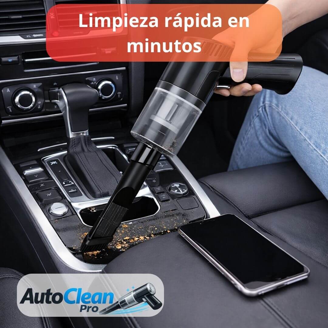 AutoClean Pro – Limpia tu Auto y Rincones Difíciles de Forma Práctica