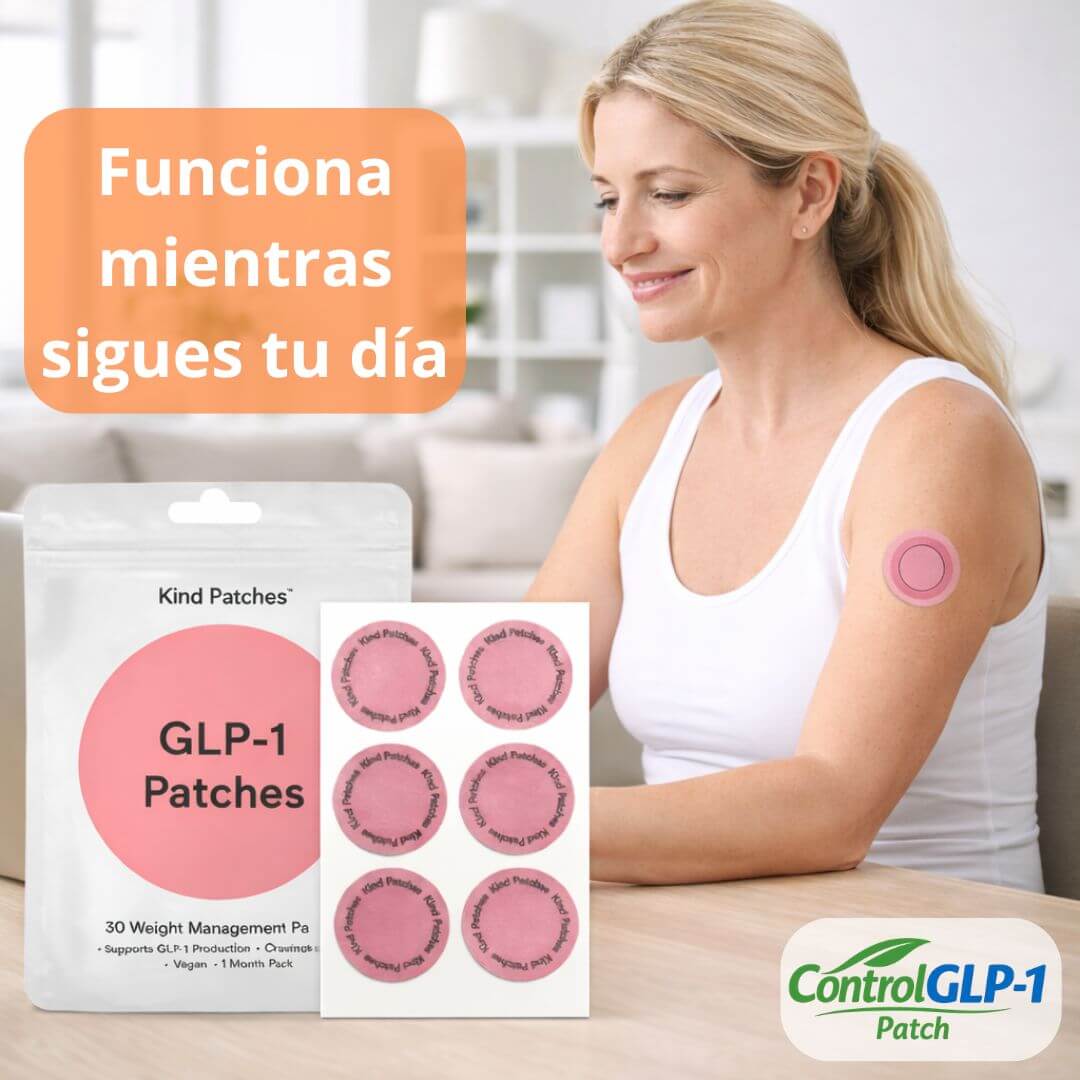 ControlGLP-1 Patch - Ayuda a Controlar el Apetito y los Antojos de Forma Natural