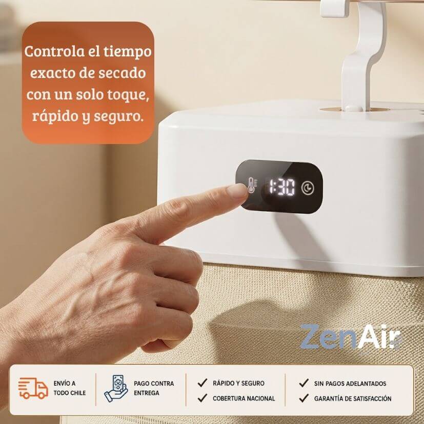 ZenAir™ — Tu ropa seca y lista