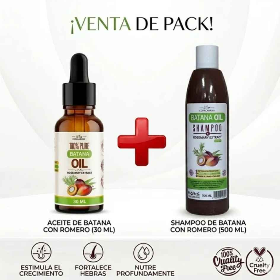 Ritual Batana™-Pack Aceite+ Shampoo Batana Crecimiento - 35%OFF
