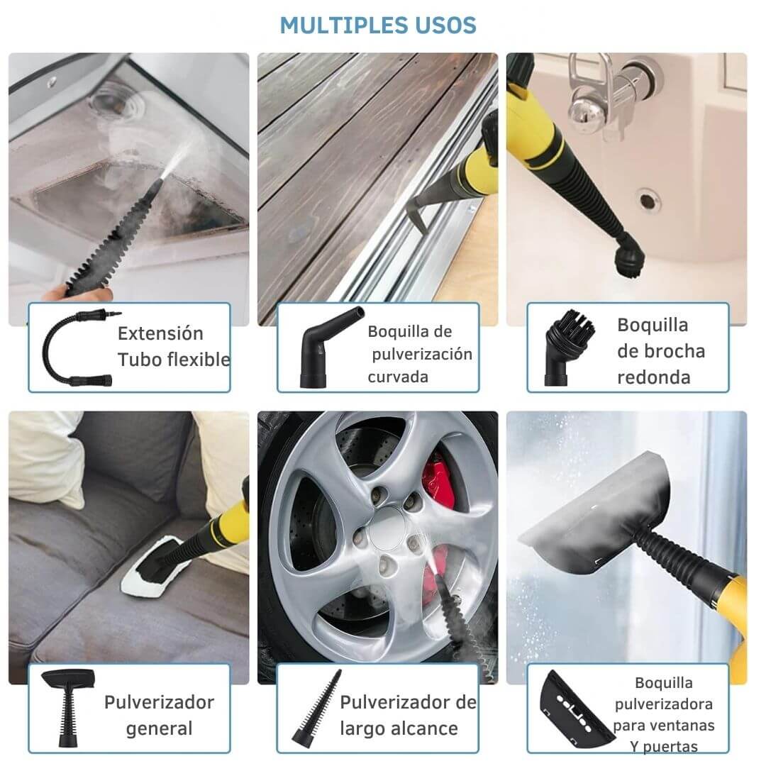 VaporClean Pro - Limpia y desinfecta tu hogar sin usar químicos agresivos