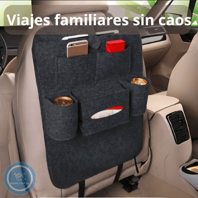 DriveEasy 2X1 – ORGANIZADOR DE ASIENTO – Comodidad y Orden para Toda la Familia