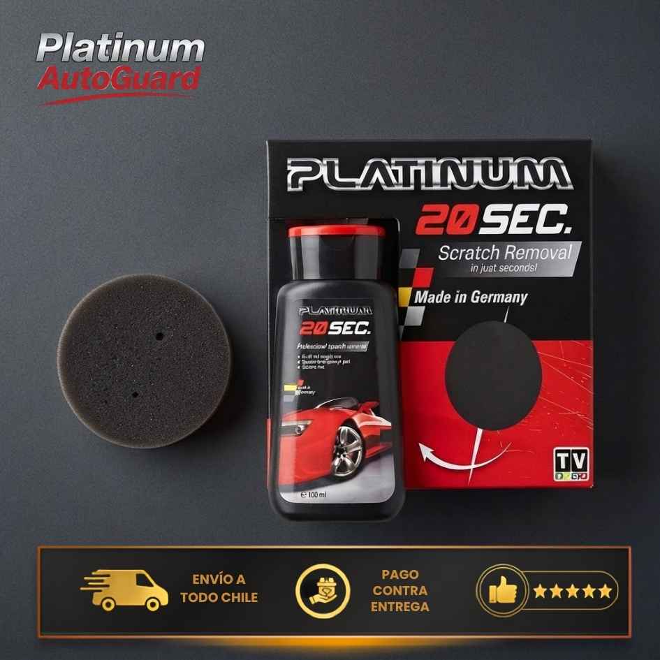 Platinum AutoGuard - Renueva la pintura de tu auto como un profesional en casa.