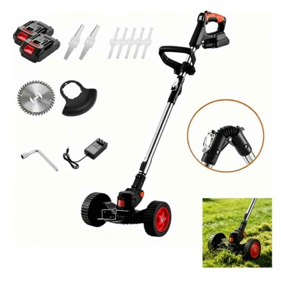 PowerBlade™ - Podadora Inalámbrica Césped + Ruedas - Oferta 40% OFF