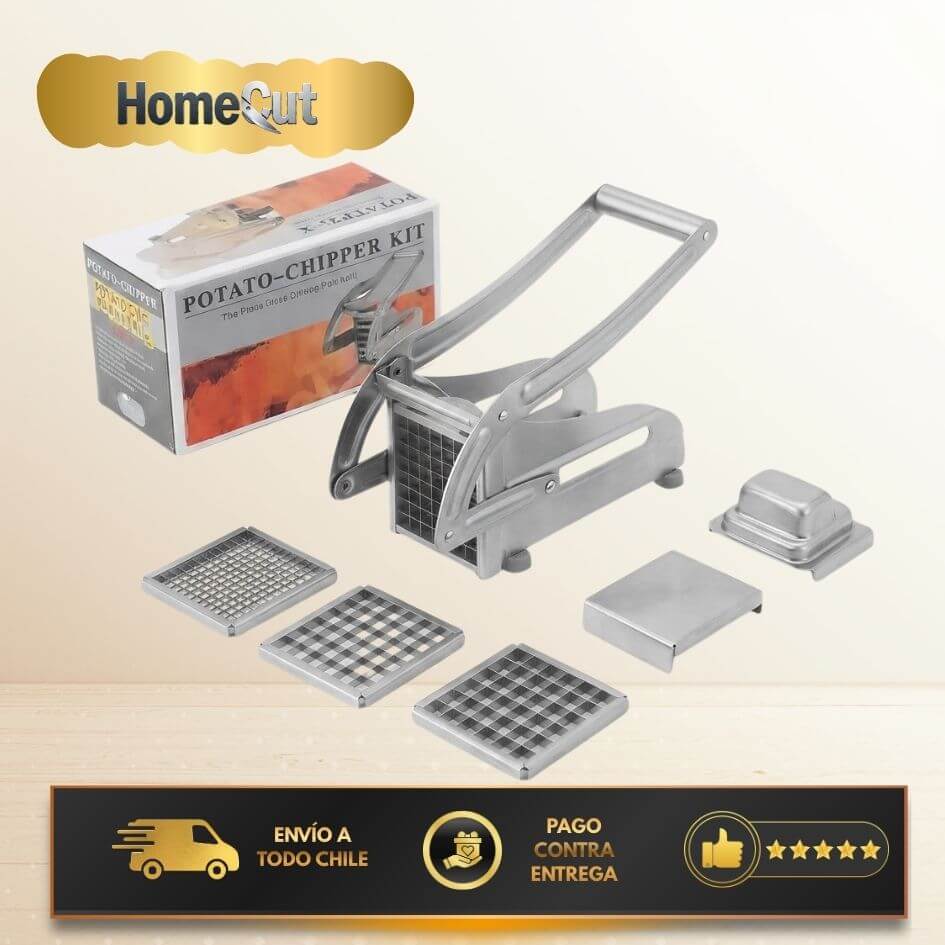 HomeCut - Pica papas perfectas en segundos - Combo X2