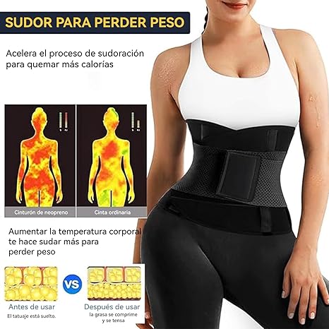 Faja Estilo Sport Expandex / Moldea tu figura al Instante y Corrige tu Postura desde el Primer Uso / OFERTA 2X1