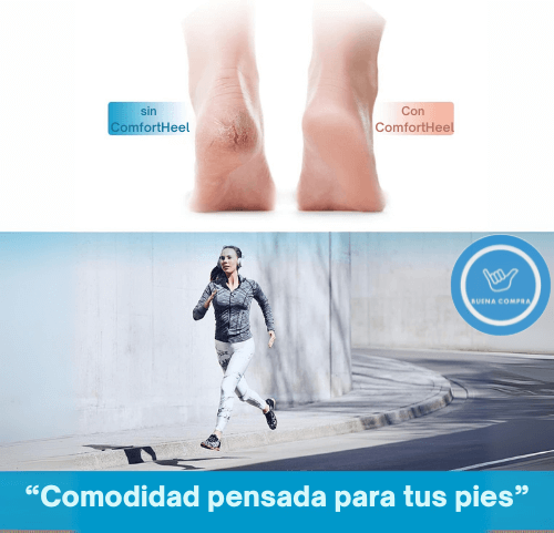ComfortHeel OFERTA 2X1 - Protector de Talón de Silicona - Alivio, Comodidad y Cuidado Diario para tus Pies desde el Primer Uso
