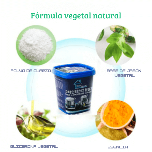 Limpiador Potente de utensilios de cocina Coreano - PACK 3X1 - Quita Grasa y Suciedad Difícil y Deja tu Cocina Reluciente