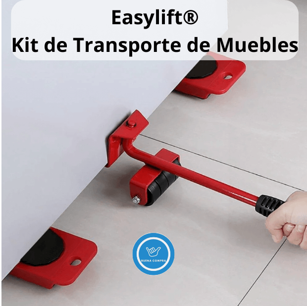 Easylift® - Kit de Transporte de Muebles - Cambia de Lugar tus Muebles sin Forzar la Espalda - 40% OFF