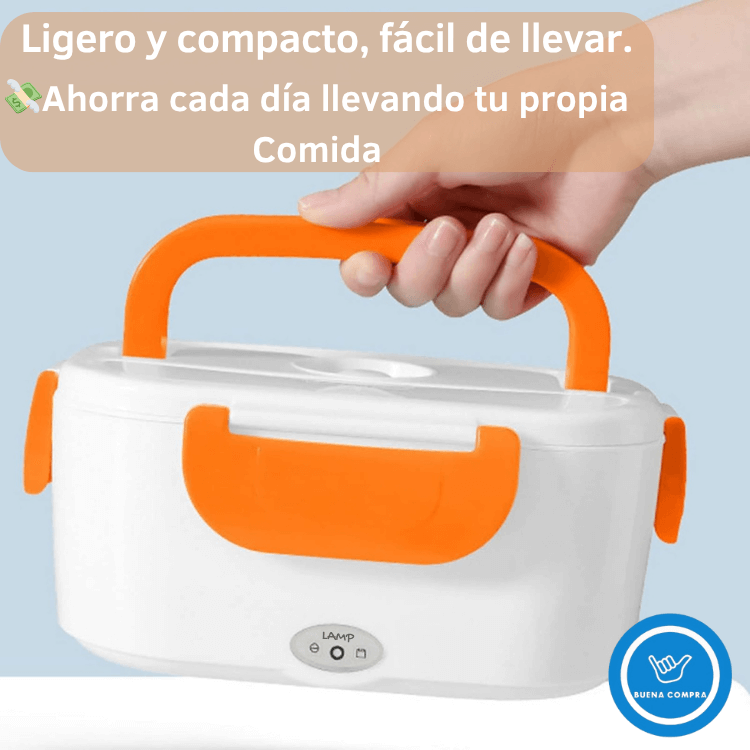 HotLunch – Lonchera Eléctrica Portátil – Disfruta Comidas Calientes en Solo 25 Minutos Donde Estés, y Sin Radiación