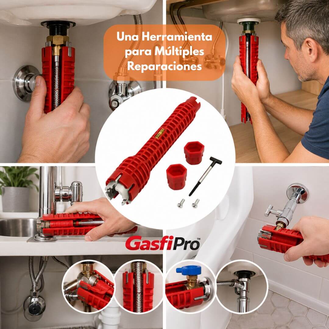 GasfiPro™ - Cambia Grifos Fácilmente Desde Casa - OFERTA 3x2