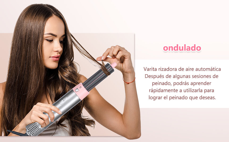 ShineCare Cepillo Secador 5 en 1 – Secado Anti-Frizz – Brillo y Suavidad Natural
