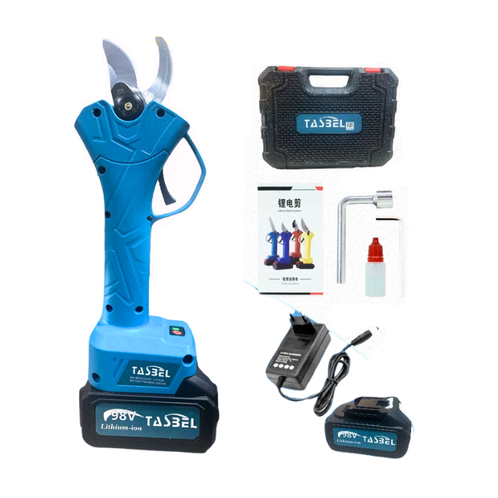 Tijera Podadora Inalámbrica Tasbel, Ergonómica, Batería Universal, Motor 600W