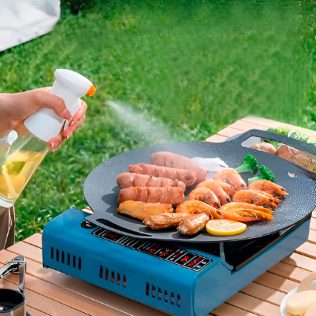 GrillEase 34 - Plancha Antiadherente 34cm - Cocina Mejor sin Que Nada se Pegue