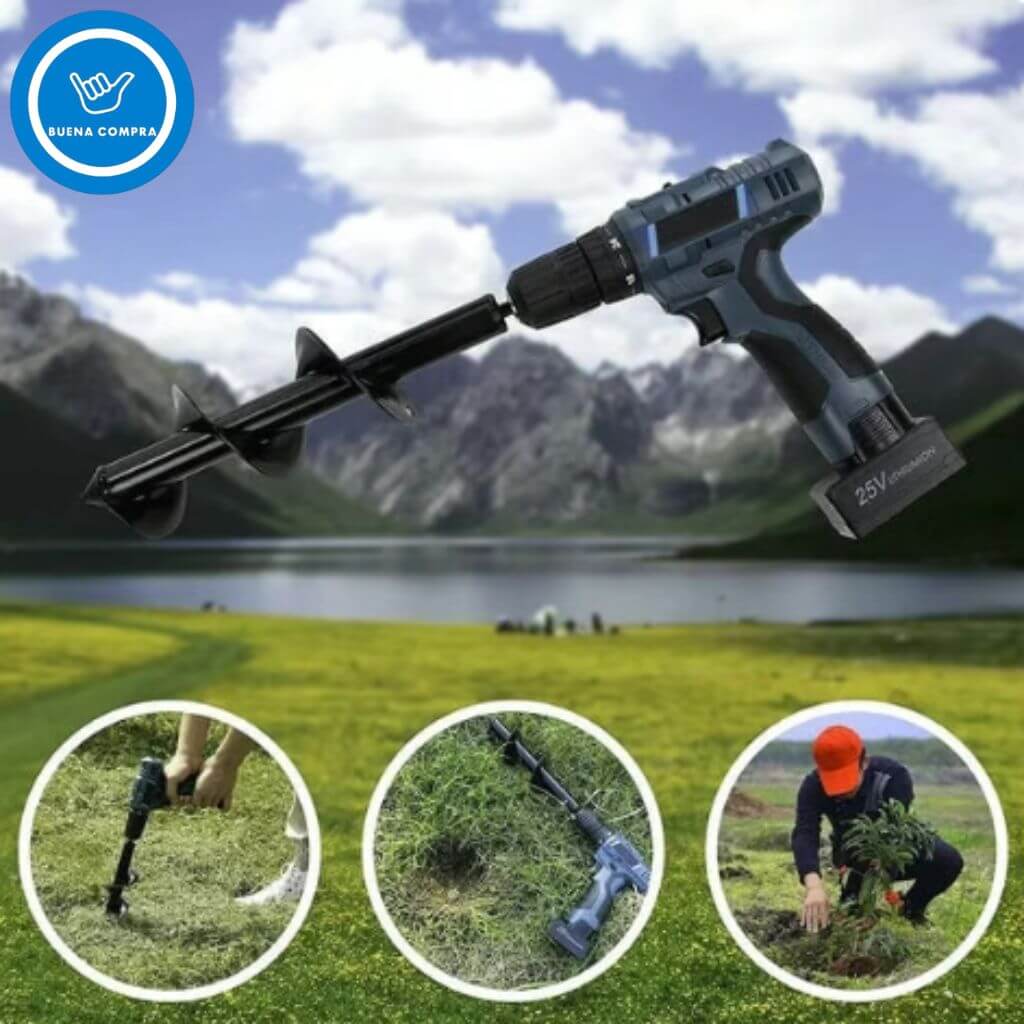EasyGarden Pro - Broca para Jardín - Cava Rápido y Preciso en Segundos