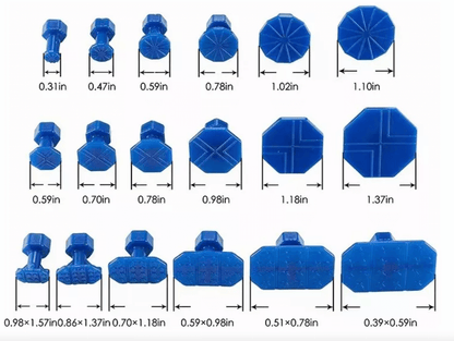 50% OFF KIT Desabollador para Autos con 18 Adaptadores de Multiples Tamaño- Repara las abolladuras de tu auto de forma segura y sin dañar la pintura, evitando costosos talleres y complicaciones