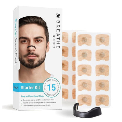 BreathMax - Expansor Nasal Magnético Reutilizable - Reduce Ronquidos y Mejora tu Rendimiento desde la Primera Noche