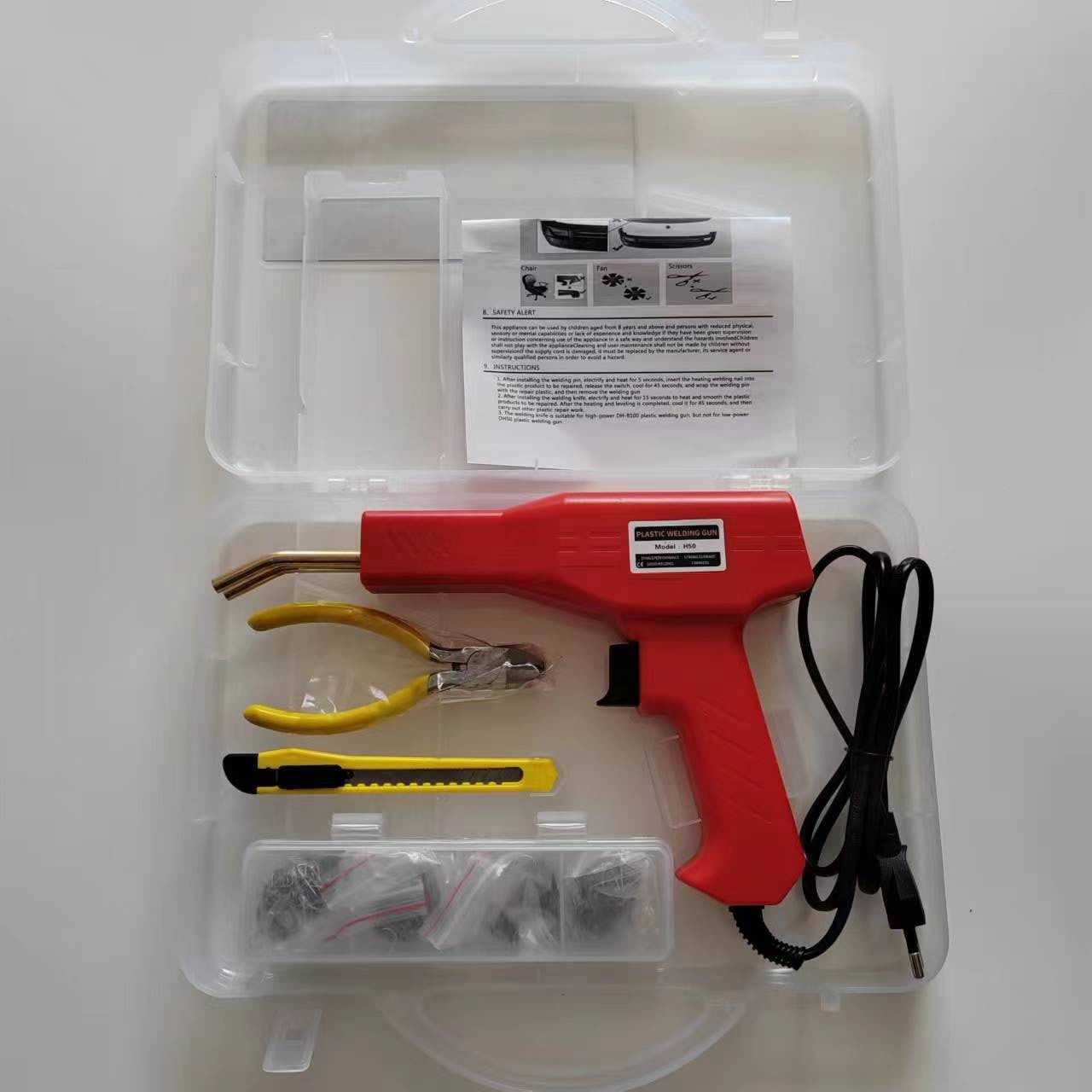 Pistola De Soldar Grapadora Plástico