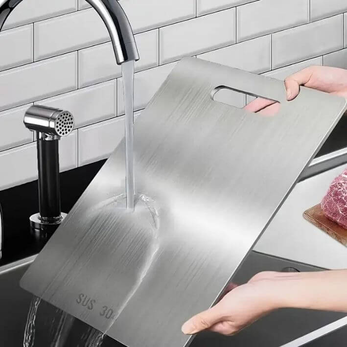 Corta Steel® (20x30cm) - Superficie quirúrgica para picar, muy fácil de limpiar