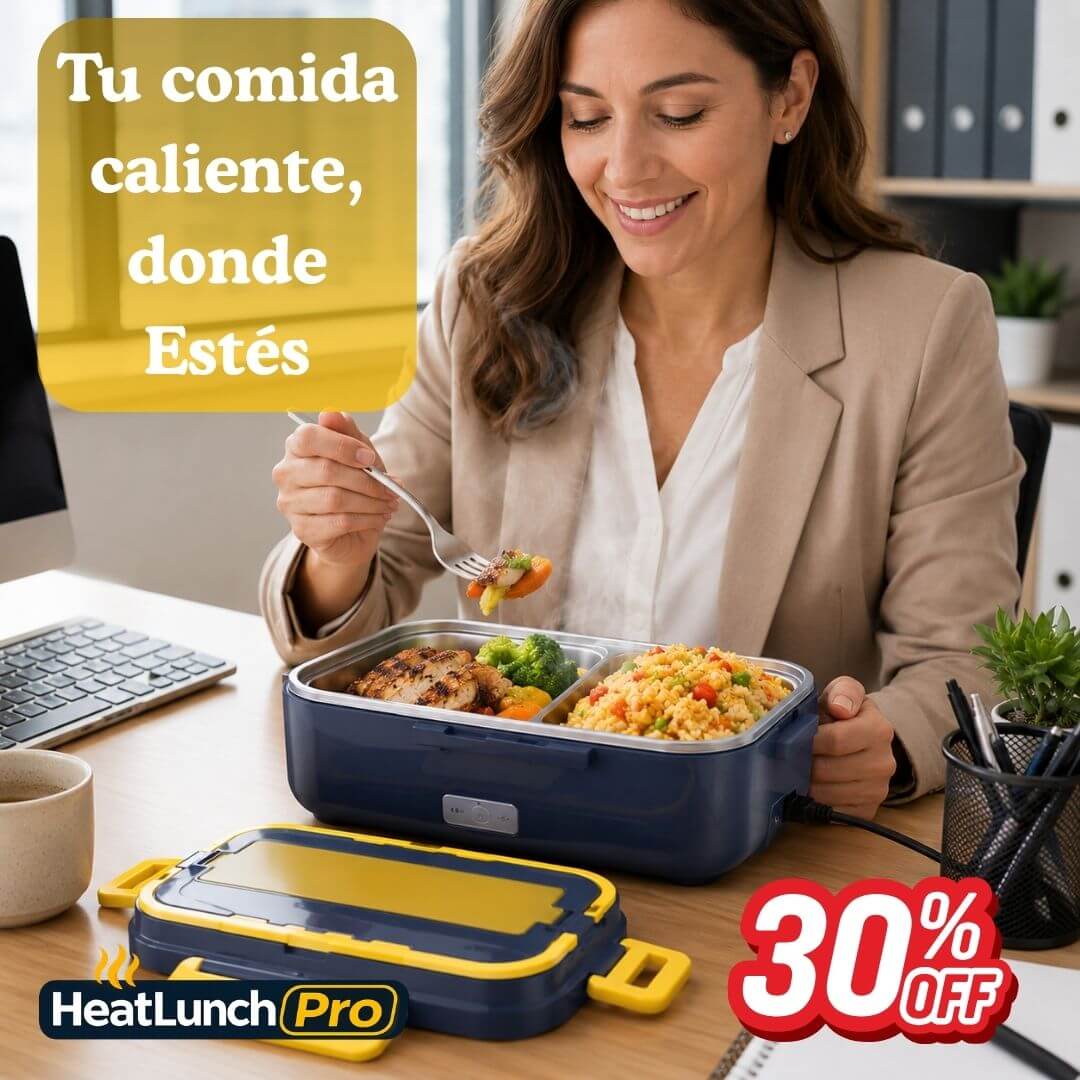 HeatLunch Pro – Disfruta Comida Caliente Donde Estés, hasta en el Auto