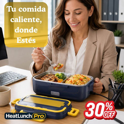 HeatLunch Pro – Disfruta Comida Caliente Donde Estés, hasta en el Auto
