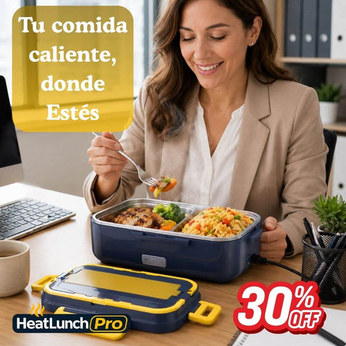 HeatLunch Pro – Disfruta Comida Caliente Donde Estés, hasta en el Auto