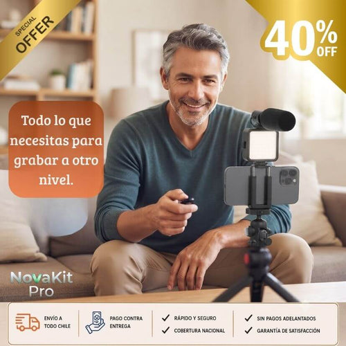 NovaKit Pro - Graba videos profesionales al instante
