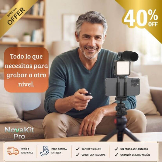 NovaKit Pro - Graba videos profesionales al instante
