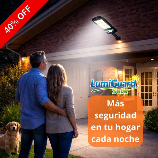 LumiGuard Solar - Ilumina tu hogar cada noche sin aumentar la cuenta de luz