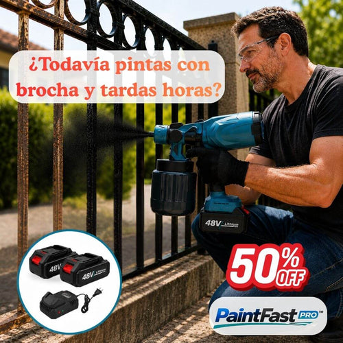 PaintFast Pro - Pinta Grandes Superficies en Menos Tiempo