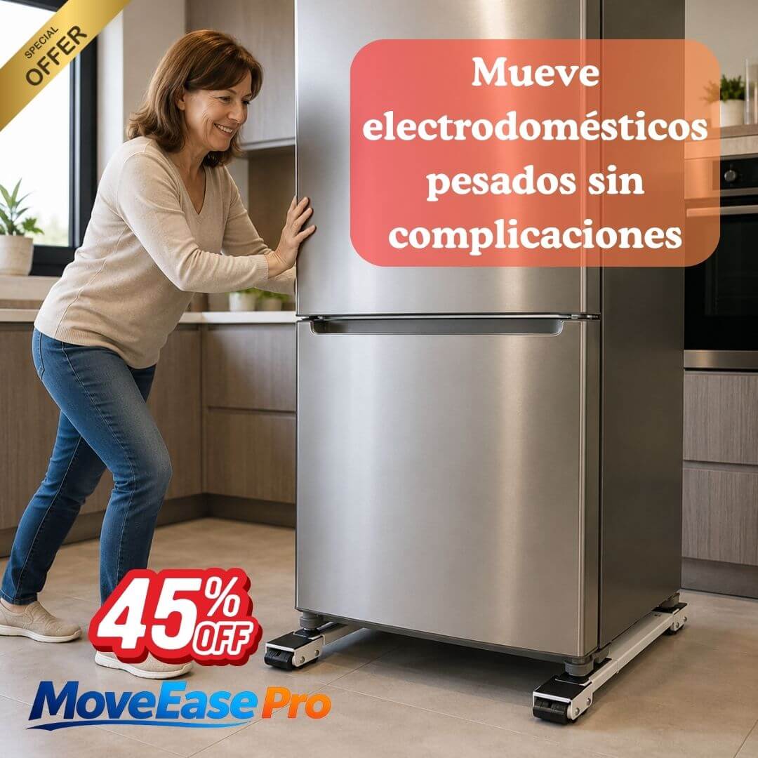 MoveEase Pro – Mueve Electrodomésticos y Limpia con Mayor Comodidad
