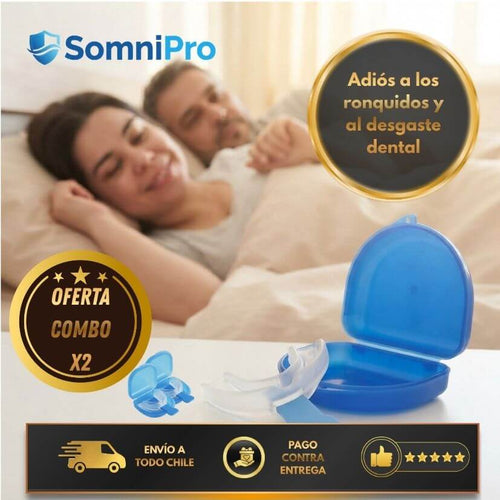 SomniPro -Duerme en silencio y protege tus dientes del bruxismo.