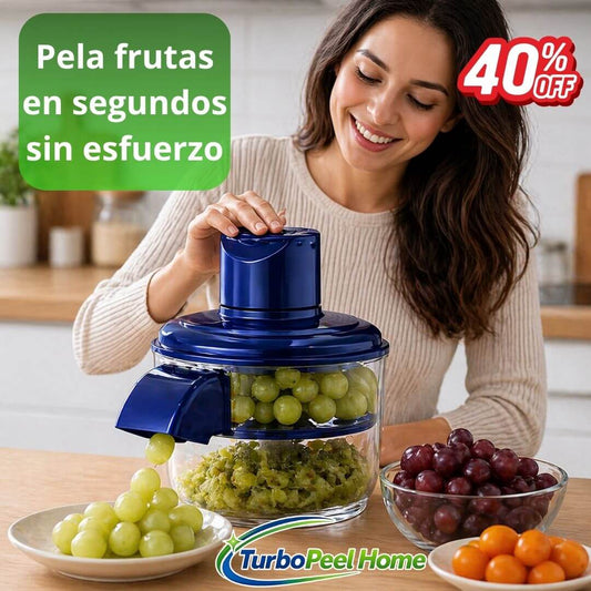 TurboPeel Home - Simplifica la Preparación de Frutas y Ahorra Tiempo en Casa
