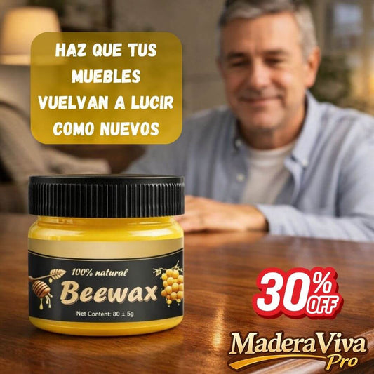 MaderaViva Pro – Cera Restauradora de Madera que Recupera el Brillo sin comprar muebles nuevos