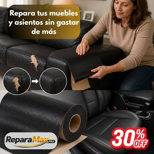 ReparaMax Pro (Negro) – Renueva tus muebles y asientos sin gastar en uno nuevo