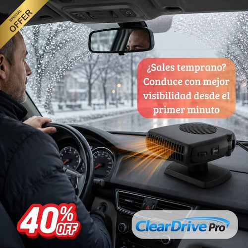 ClearDrive Pro – Conduce con Mejor Visibilidad en Mañanas Frías