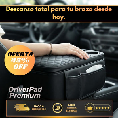 DriverPad Premium - Descanso para tus brazos al conducir