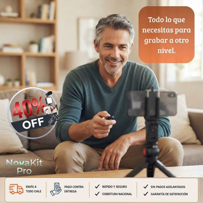 NovaKit Pro - Graba videos profesionales al instante