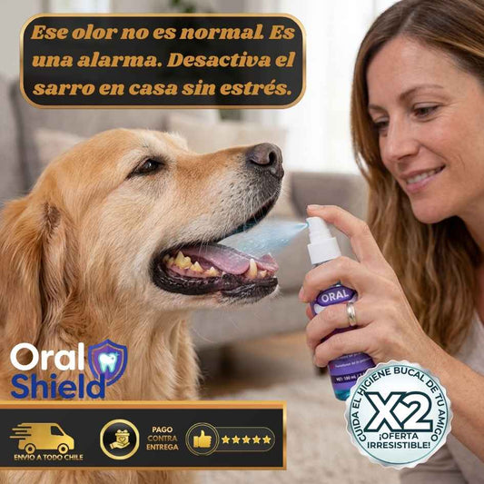 OralShield - Adiós sarro y mal aliento sin cepillar