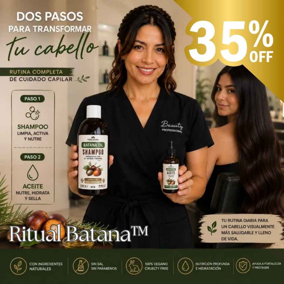 Ritual Batana™-Pack Aceite+ Shampoo Batana Crecimiento - 35%OFF