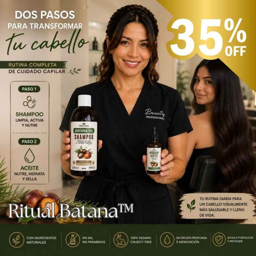Ritual Batana™-Pack Aceite+ Shampoo Batana Crecimiento - 35%OFF