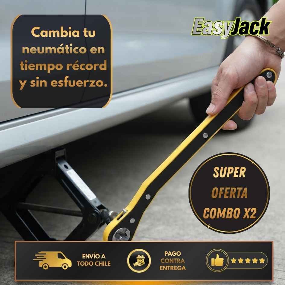 EasyJack - Cambia tu neumático fácil, rápido y sin dolor