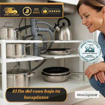MaxiSpace - Estante ajustable para tu hogar.